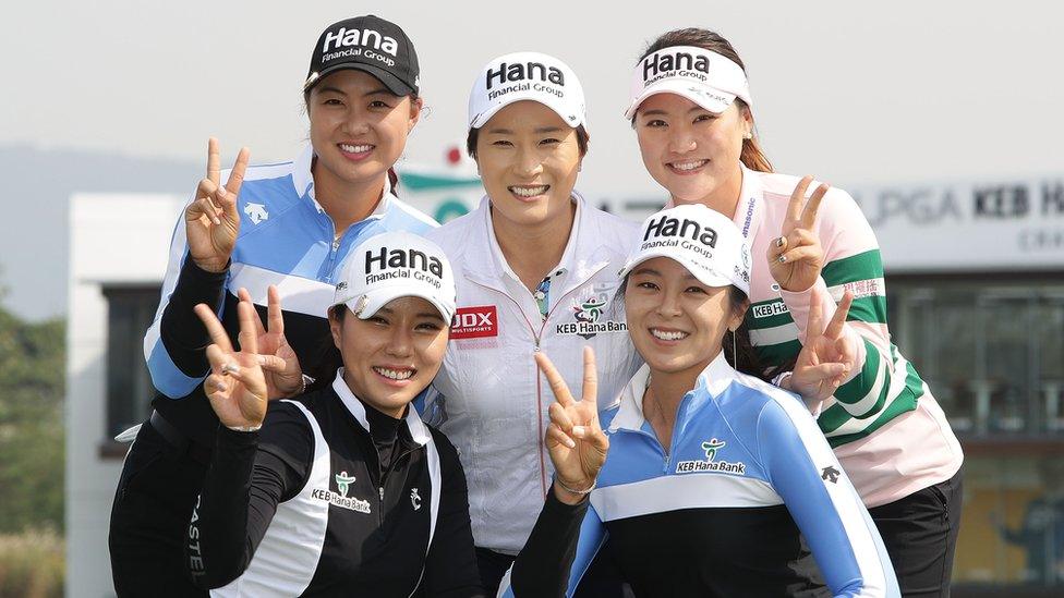 Korean Golf Rise Female Champions Technology Youth Development